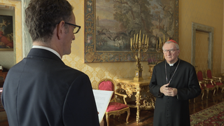 Un momento de la entrevista