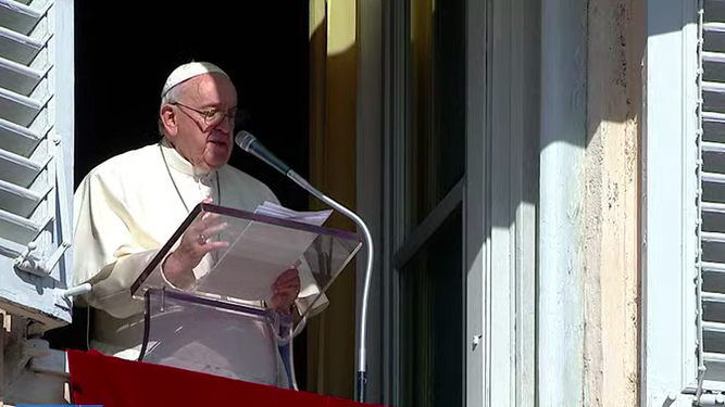 Francisco, en el Angelus de hoy