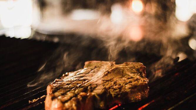 Carne a la brasa
