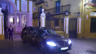 Salida de los restos de Queipo de Llano