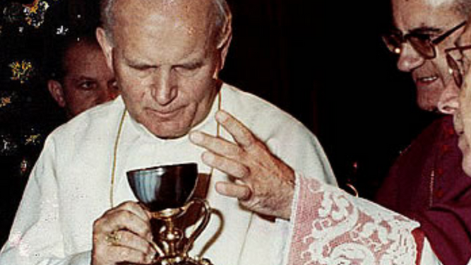 Juan Pablo II; en Valencia