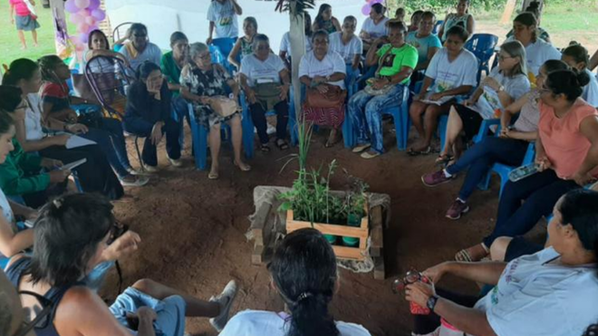 Grupo de mujeres de la REPAM