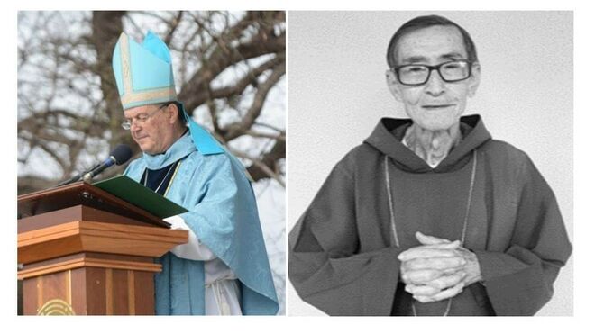 Mons. Cardelli y Mons. Geraldo Nascimento