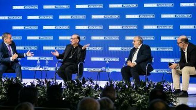 El cardenal Omella en el Foro de La Vanguardia