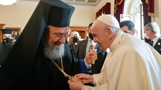 Papa Francisco y Crisóstomo II