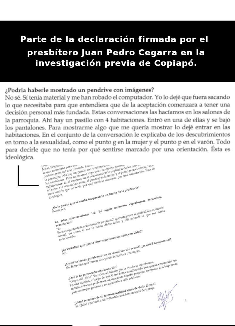 Declaración en Investigación Previa