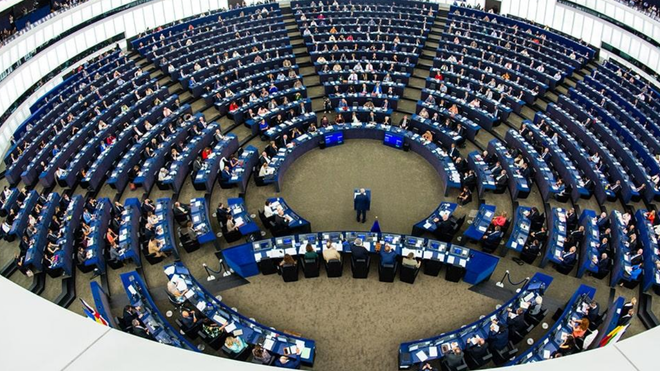 Hemiciclo parlamento UE