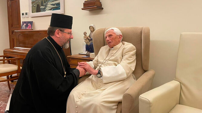 Benedicto XVI recibió a Shevchuk, el obispo de la "martirizada Ucrania"