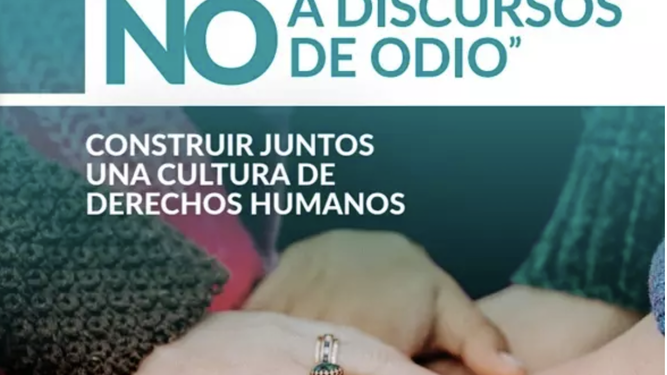 Cartel de la campaña contra los discursos del odio