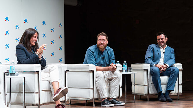 Cristina Ibáñez, Carlos García y José Manuel Montalvo