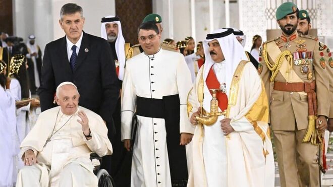 El Papa Francisco en Bahréin