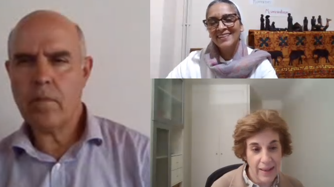 Los participantes en el encuentro