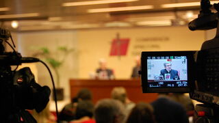 Rueda de prensa en Añastro