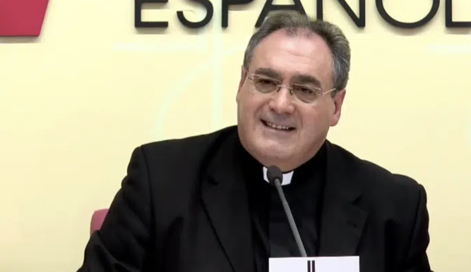 José María Gil Tamayo, secretario y portavoz de los obispos entre 2013 y 2018