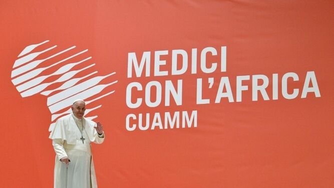 Francisco: "Sigan dando voz a África, a sus luchas y esperanzas, a lo que no se ve"
