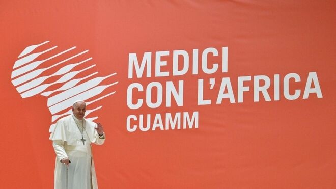Francisco: "Sigan dando voz a África, a sus luchas y esperanzas, a lo que no se ve"