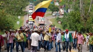 Marcha en Colombia