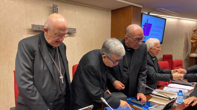 Omella, Osoro, Argüello y Cañizares, en la Plenaria