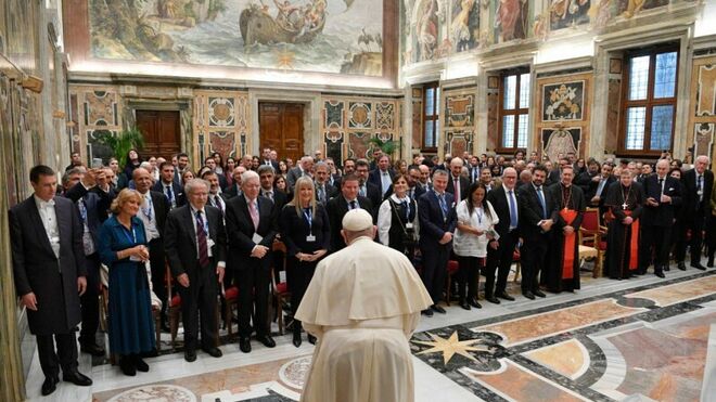 El Papa, con el Congreso Mundial Judío