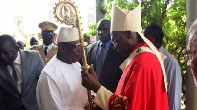 Cardenal Jean Zerbo, arzobispo de Bamako