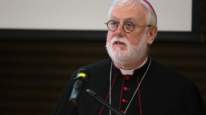 Monseñor Gallagher en la Asamblea de la USG