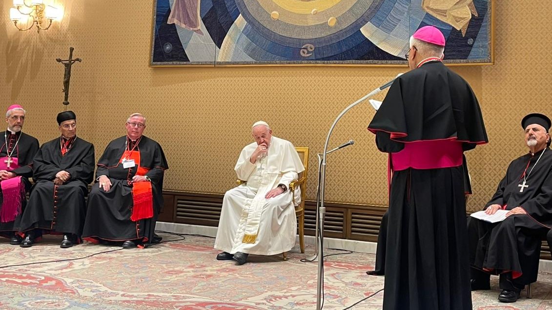 Papa Francisco con impulsores de la Etapa Continental