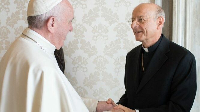 El Papa, con Ocáriz