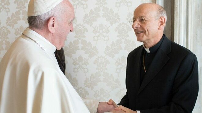 El Papa, con Ocáriz