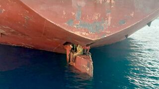 Tres hombres, un timón y nuestra Navidad