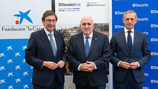 José Ignacio Goirigolzarri, José María Guibert, y Juan Pedro Badiola