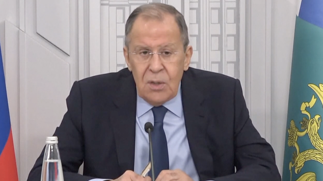 Labrov, ministro de Exteriores de Putin