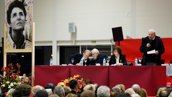 Kiko Argüello durante su intervención