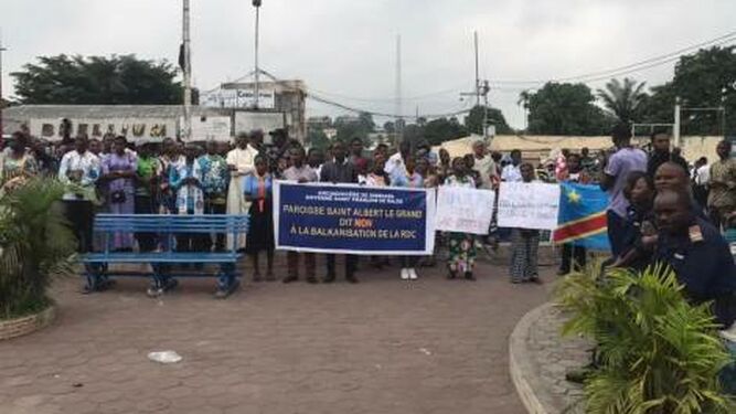 Marcha por la paz en el este de RD Congo