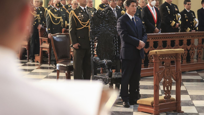 Presidente del Perú, en misa