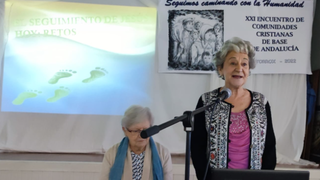 Emma Martínez Ocaña. XXI Encuentro Comunidades Cristianas de Base de Andalucía