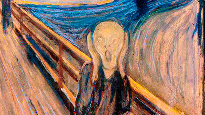 'El grito' de Munch