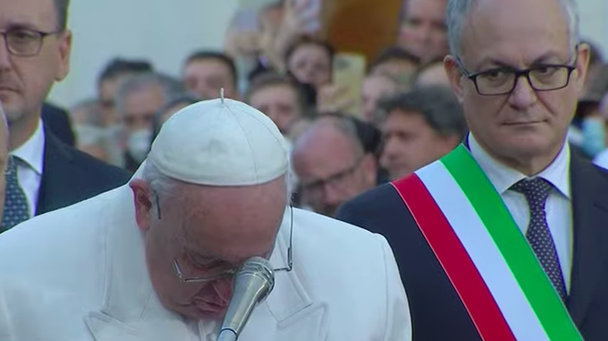 Francisco, llorando