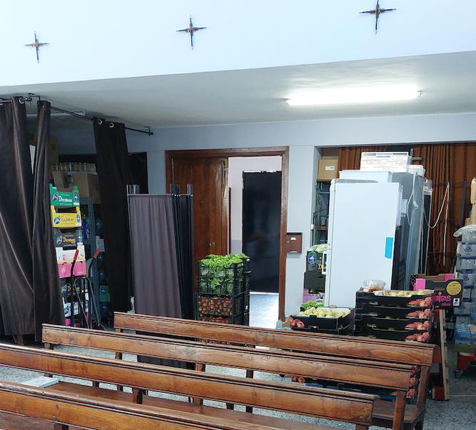 Banco solidario en la parroquia