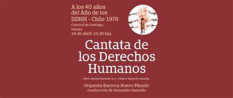 Cantata Derechos Humanos