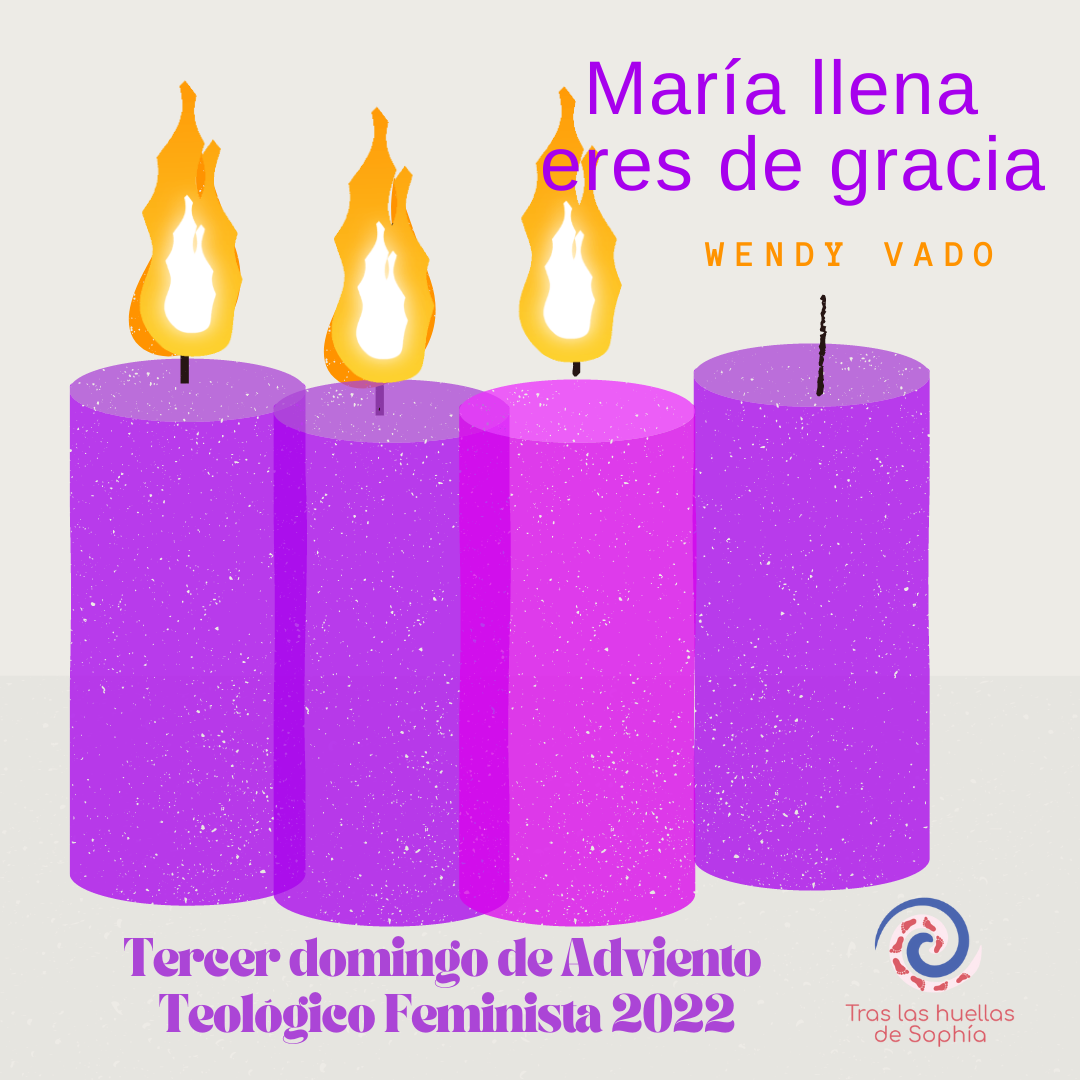 Purple Advent Candle Instagram Post