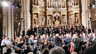 El 'Oratorio Piedras Vivas', en la catedral de Burgos