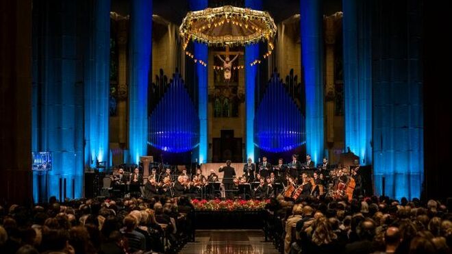 La Sagrada Familia celebrará el Concierto de Navidad con un repertorio de villancicos de todo el mundo