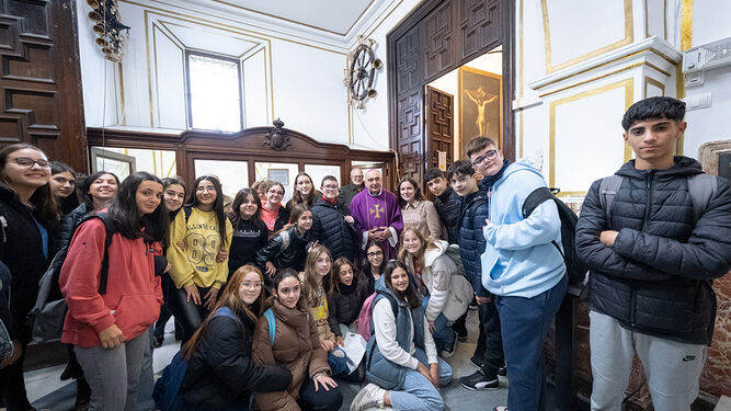 Enrique Benavent. Misa en la Basilica