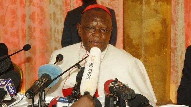 Cardenal Ambongo, obispo de Kinshasa