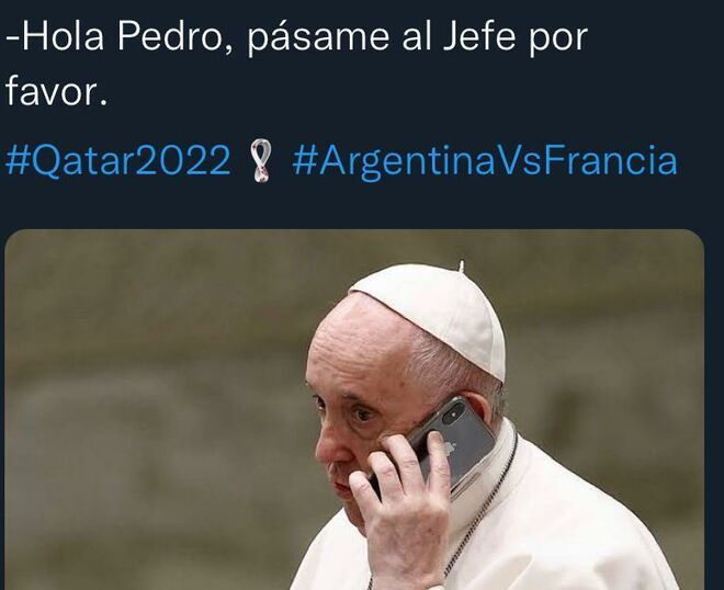 La 'mano de Dios' #Qatar22