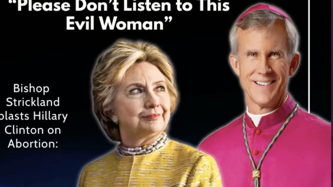 Una imagen contra Hillary Clinton subida por Pavone en su Twitter