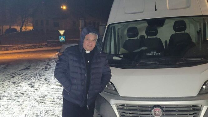Krajewski viaja a la 'zona cero' de la guerra de Ucrania