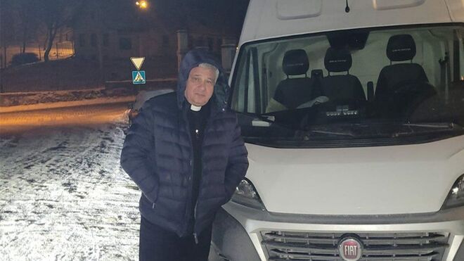 Krajewski viaja a la 'zona cero' de la guerra de Ucrania