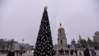 Árbol de Navidad en Kiev