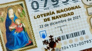 Décimo de Lotería de Navidad. ShutterStock